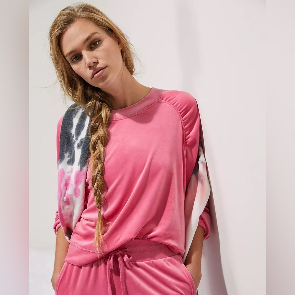 Anthropologie Saturday Sunday Pink Long Sleeve Top Small